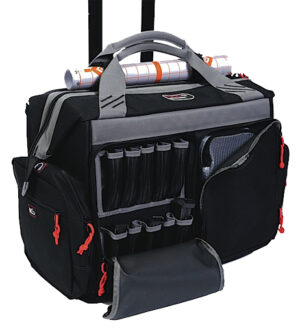 GPS Bags 2215RB Rolling Black Canvas Holds 4 Handguns