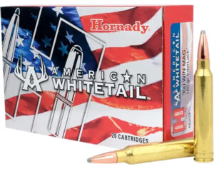 Hornady 8204 American Whitetail 300WinMag 150gr InterLock Spire Point 20 Per Box/10 Case