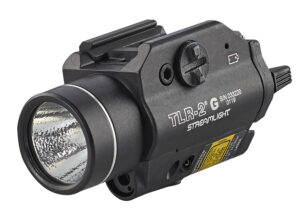 Streamlight 69250 TLR-2 G Gun Light  Black Anodized 300 Lumens White LED/Green Laser