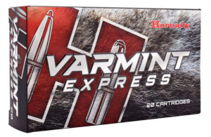 Hornady 8324 Varmint Express 220Swift 55gr Hornady V Max 20 Per Box/10 Case