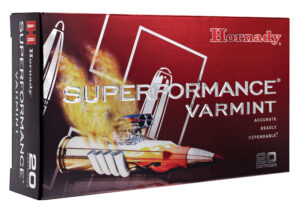 Hornady 83206 Superformance Varmint 204Ruger 40gr Hornady V Max 20 Per Box/10 Case