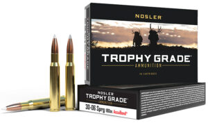 Nosler 46134 Trophy Grade 30-06Springfield 180gr Nosler AccuBond 20 Per Box/10 Case