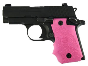 Hogue 38007 Rubber Grip Pink with Finger Grooves for Sig P238