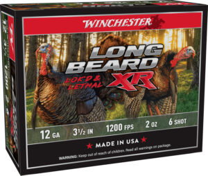 Winchester Ammo STLB12L6 Long Beard XR Shot-Lok 12Gauge 3.50" 2oz 6Shot 10 Per Box/10 Case