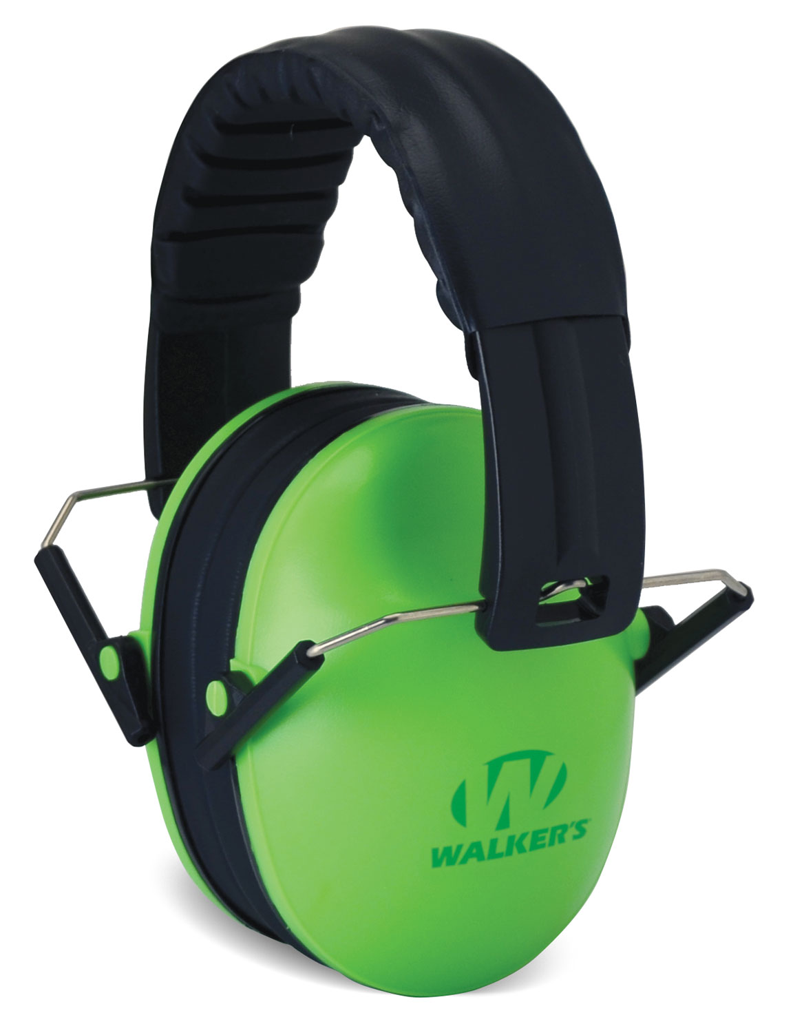 Walker's GWPFKDMLG Baby & Kids Folding Muff 23 dB Over the Head Lime Green/Black Polymer