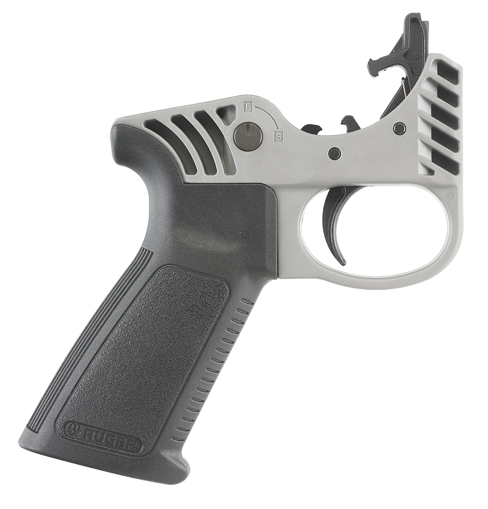 Ruger 90461 Elite 452 MSR Trigger Fits AR-556/SR-556/SR-762, Two Stage, 4.5 lbs. Draw Weight, Black & Silver