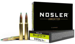 Nosler 40068 Ballistic Tip  30-06Springfield 125gr Spitzer Ballistic Tip 20 Per Box/10 Case