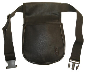 Bob Allen 23284 Classic Divided Shell Pouch Leather 50rd Belt Mount 26-50" Belt