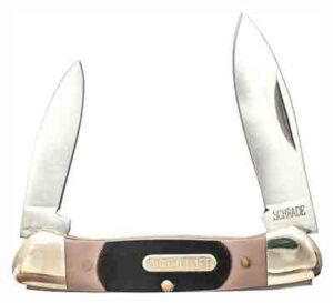 OLD TIMER KNIFE MINUTEMAN - 2-BLADE 2" STAINLESS DELRIN