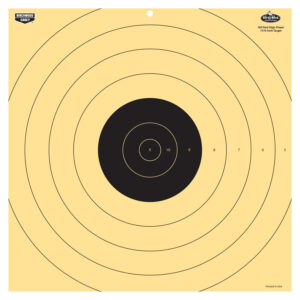 Birchwood Casey 35186 Dirty Bird  17.25" Bullseye Tagboard Hanging 100 yds Rifle Black/White 5 Pack