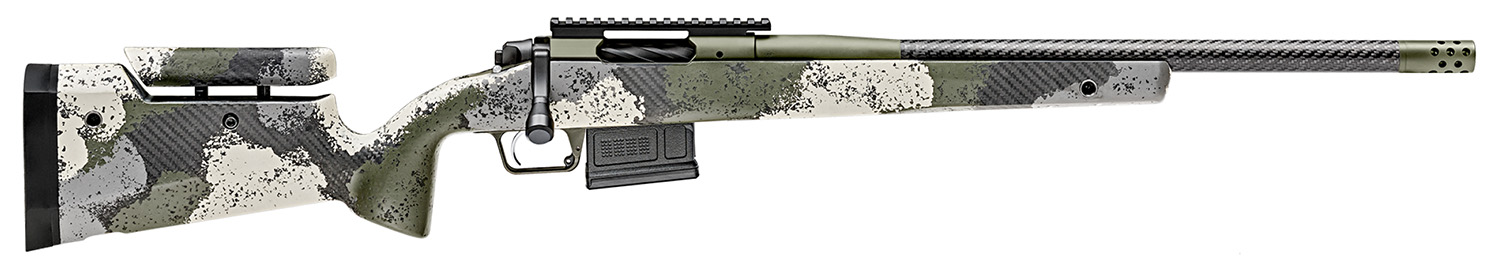 Springfield Armory BAW920308CFGA 2020 WayPoint 308 Win,7.62x51mm NATO 5+1 20" CF Evergreen Camo Hybrid Profile w/Adj Cheek Comb & M-LOK Stock Mil-Spec Green Cerakote Right Hand