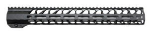 Battle Arms Development BADWH15MLOK Workhorse Handguard 15" M-LOK, Free-Floating Style Made of 6061-T6 Aluminum with Black Anodized Finish for AR-15