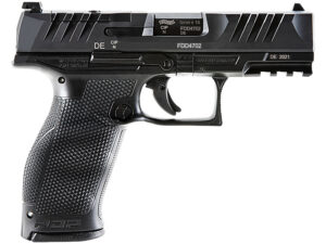Walther Arms 2851237 PDP Optic Ready 9mm Luger 4" Barrel 18+1, Polymer Frame With Picatinny Acc. Rail, Optic Cut Super Terrain Serrated Steel Slide, Performance Duty Trigger, Manual Safety