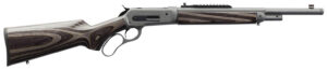 Chiappa Firearms 920411 Wildlands Takedown 1886 Full Size 45-70 Gov 4+1 18.50" Mystikote Dark Gray Threaded Barrel, Mystikote Dark Gray Picatinny Rail Steel Receiver, Fixed Gray Laminate Stock