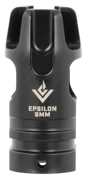 VG6 Precision  EPSILON  9mm Luger 1/2"-28 tpi 2.21" OAL, Black Stainless Steel