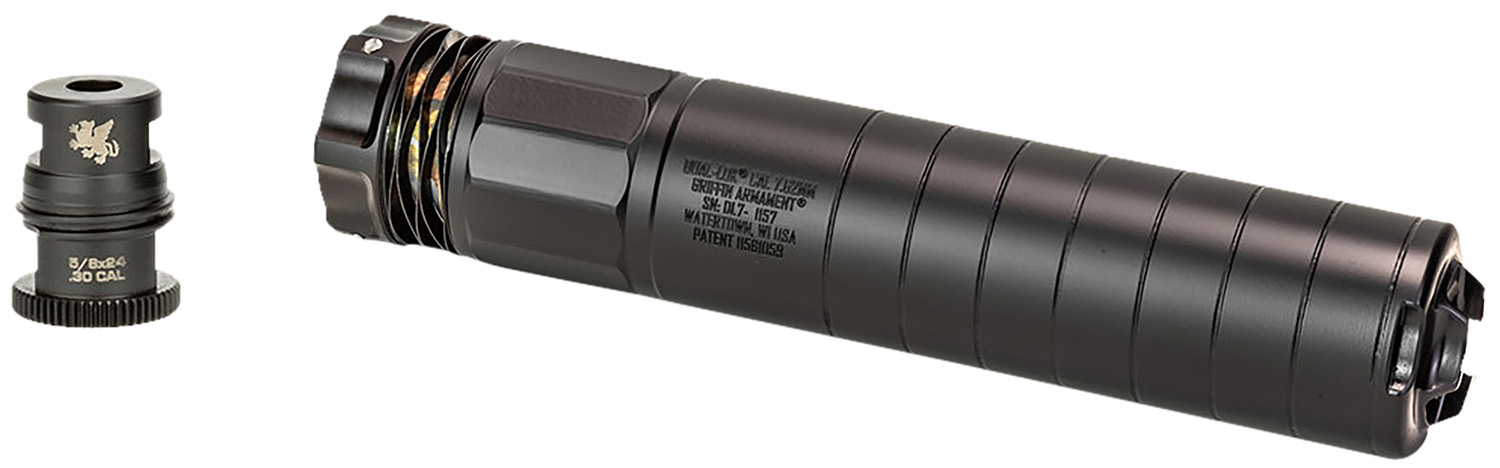 Griffin Armament GADL762W Dual-Lok 30/7.62mm 1.50" Black 17-4 PH Stainless Steel