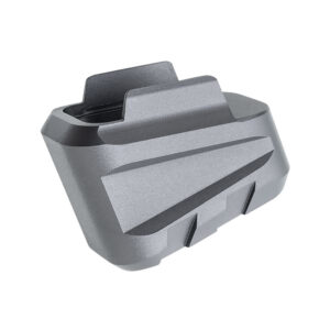 Tyrant CNC TDP320MAGEXGREY  Magazine Extension Fits Sig P320 5rd Grey Aluminum