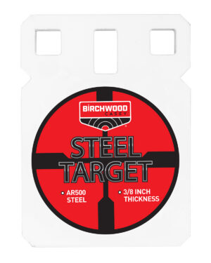 Birchwood Casey BC-SQR4-38 Centerfire Target 3/8" AR500 Steel 4" Square Gong