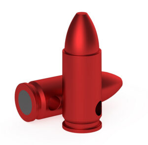 Birchwood Casey BC-DCTR-9MM Duracap Training Rounds 9mm Aluminum 6PK