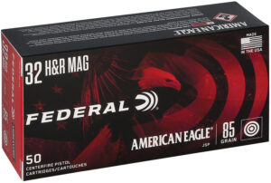 Federal AE32HR American Eagle  32H&RMag 85gr Jacketed Soft Point 50 Per Box/20 Case