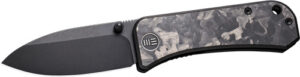 WE KNIFE BANTER 2.9" MARBLE - CARBON FIBER/BLACK STONEWASH