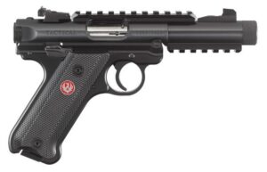 RUGER MKIV TACTICAL 22LR 4.4" BLK/SY