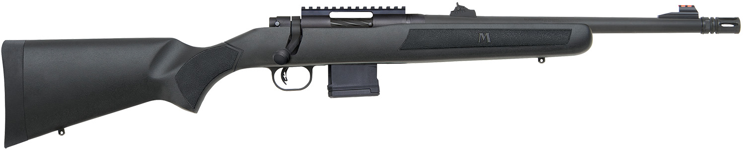 Mossberg 27716 MVP Patrol 5.56x45mm NATO 10+1 16.25" Matte Blued 16.25" Medium Bull Barrel Matte Blued Steel Black Fixed Pillar-Bedded Stock Right Hand