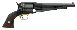 Taylors & Company 550758 1858 Remington Conversion 45 Colt (LC) Caliber with 8" Barrel, 6rd Capacity Cylinder, Overall Blued Finish Steel & Walnut Grip