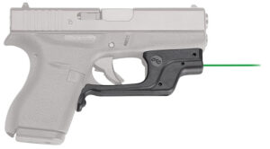 Crimson Trace 0146301 LG-443 Laserguard Compatible w/Glock 42/43, Green Laser Black Polymer