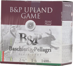 B&P 12GA 2.75" 1 1/4OZ #4 - 1400FPS 25RD 10BX/CS