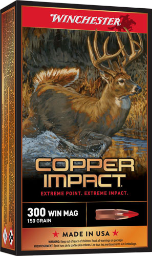 WINCHESTER COPPER IMPACT 300 - WIN MAG 150GR 20RD 10BX/CS - Image 2