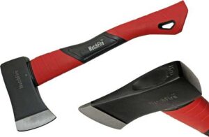 SZCO RITE EDGE 14" FIBERGLASS - CAMP AX RED HANDLE 4" BLADE