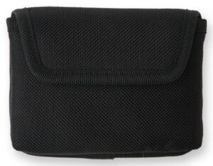 BULLDOG NYLON CELL PHONE HLSTR - MINI 380 AUTO AMBI BLK 5"X4X1"