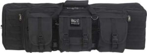 BULLDOG 36" DOUBLE TACTICAL CS - 3 LARGE ACCESS POCKETS BLACK