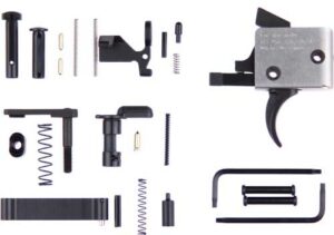 CMC AR15/AR10 LOWER PARTS KIT - WITH 3-3.5LB CURVED TRIGGER