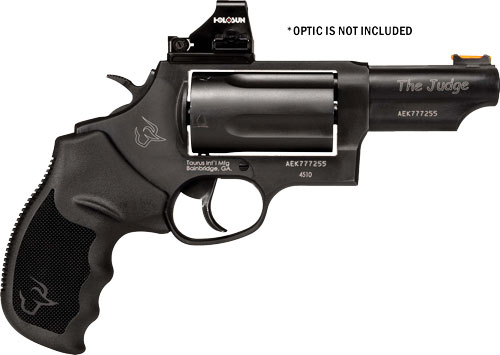 TAURUS JUDGE 45LC/410 2.5" 3" - FS 5-SHOT TORO BLACK RUBBER - Image 2