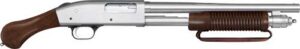 MOSSBERG 590 SHOCKWAVE 12GA 3" - 6RD CORN COB FOREND CHROME