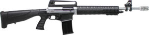 IVER JOHNSON STRYKER 12GA 3" - 20" 5RD NICKEL BLACK