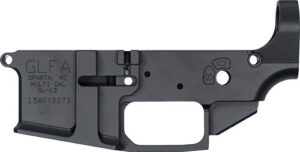 GLFA AR-15 STRIPPED LOWER - RECEIVER ALUMINUM BLACK