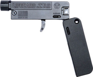 TRAILBLAZER LIFECARD 22LR - SINGLE SHOT POLY THREADED BLK