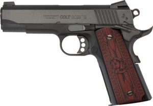 COLT LIGHTWEIGHT COMMANDER - 45ACP 4.25" 8RD ANODIZE BLUED