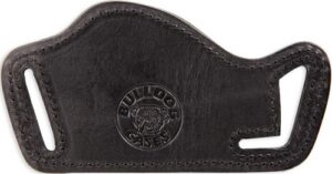 BULLDOG LAY FLAT BELT SLIDE HO - LARGE FRAME AUTOS BLACK