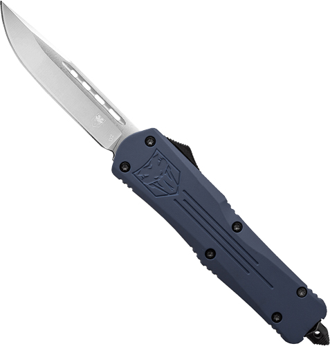 COBRATEC MEDIUM FS3 OTF NYPD - BLUE 3" D2 DROP POINT