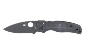 SPYDERCO SHAMAN SALT 3.58" BLK
