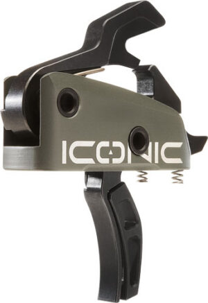 RISE TRIGGER ICONIC GREEN - 2-STAGE 1.25/1.75 AR-15 W/PIN