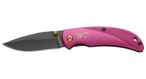 PRISM 3 - PLUM, DROP POINT, PLAIN EDGE, 2 3/8" BLADE