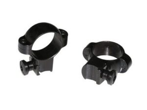 Burris Deluxe Solid Steel .22 Rings 1" High 0.95" Actual Height - Gloss
