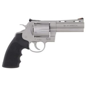 Colt Anaconda Handgun .44 Rem Mag 6rd Capacity 4.25" Barrel Matte Stainless Frame Hogue Rubber Grips