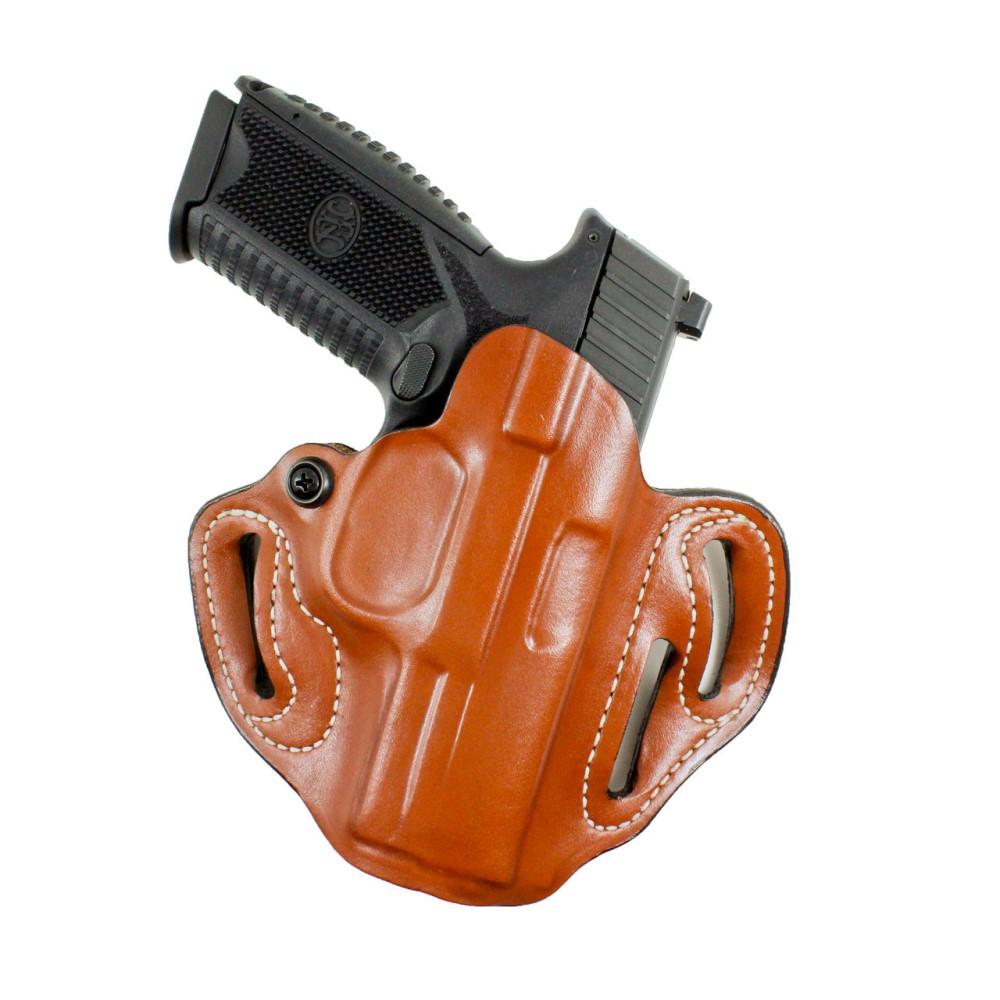 DeSantis #002 Speed Scabbard OWB Holster for Colt 1911 5" Tan RH