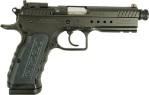 IFG Tanfoglio Defiant Tactical Pro Handgun 9mm Luger 17(1)&20(1)rd Magazines 4.9" Threaded Barrel OR Black